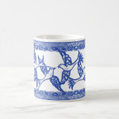 Blue Willow Phoenix Bird Blue & White Chinoiserie Koffiemok (Center)