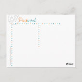 Blue Willow Poatcard Briefkaart (Achterkant)