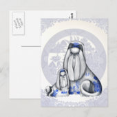 Blue Willow Shih Tzus Briefkaart (Voorkant / Achterkant)