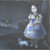 Blue Willow Sticker (Voorkant)