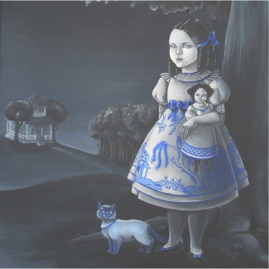 Blue Willow Sticker (Voorkant)