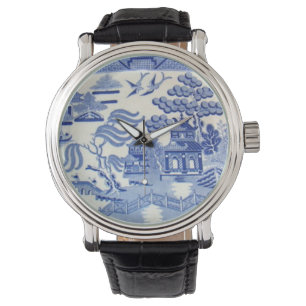Blue Willow Time, nu hebben ze het gedaan oma! Horloge