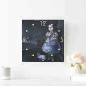 Blue Willow Wall klok (Huis)