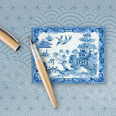  Blue Willow Wenskaart Kaart