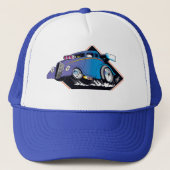 Blue Willys Trucker Pet (Voorkant)