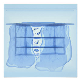 Blue window. perfect poster