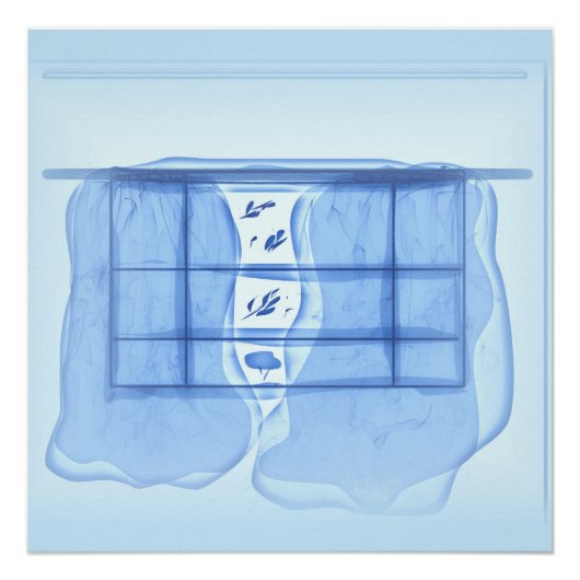 Blue window. perfect poster (Voorkant)