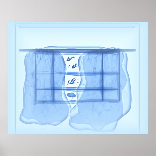 Blue window. poster (Voorkant)
