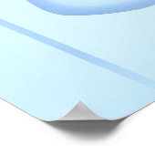 Blue window. poster (Hoek)