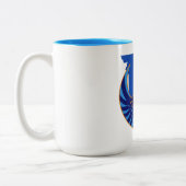 Blue Wing Alliance Coffee Mug  Tweekleurige Koffiemok (Links)