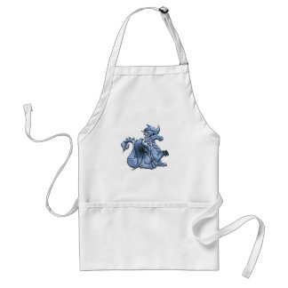 Blue Winged Dragon Apron Standaard Schort