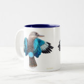 Blue Winged Kookaburra Mok (Voorkant links)