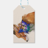 Blue Winged Pixie Cadeaulabel (Voorkant)