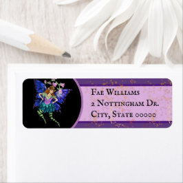 Blue Winged Pixie Etiket