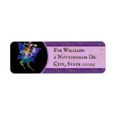 Blue Winged Pixie Etiket (Voorkant)