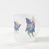 Blue Winged Pixie Matglas Koffiemok (Voorkant rechts)