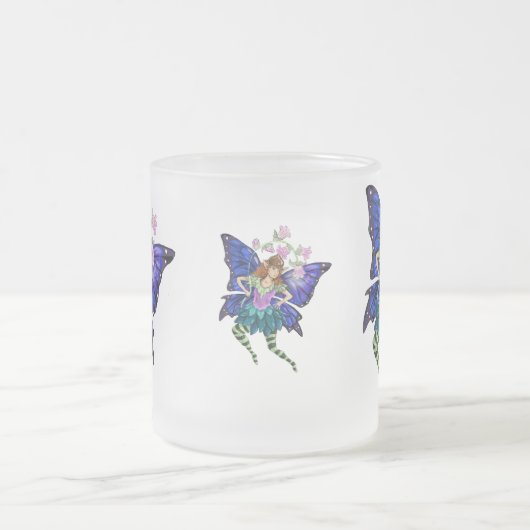 Blue Winged Pixie Matglas Koffiemok (Center)