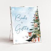 Blue Winter Baby Het is Koud Buiten Boeken en Gesc Poster