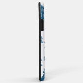 Blue Winter Forest Moon Stars Pattern Case-Mate iPhone Case (Achterkant/rechts)