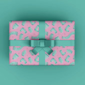 Blue Winter Kerstcadeau Cadeaupapier