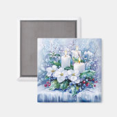 Blue Winter Magnet (Voorkant / Achterkant)