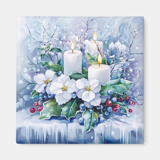 Blue Winter Magnet (Voorkant)