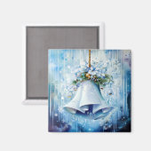 Blue Winter Magnet (Voorkant / Achterkant)
