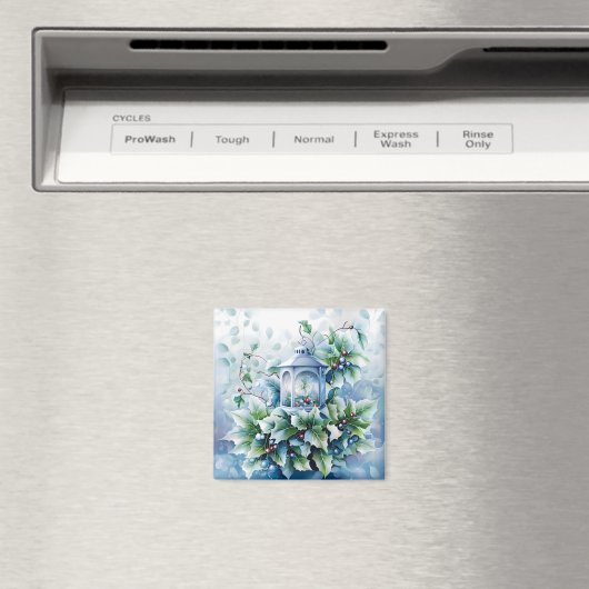 Blue Winter Magnet (Insitu (Vaatwasser))