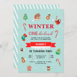 Blue Winter Onederland Eerste uitnodiging op zater