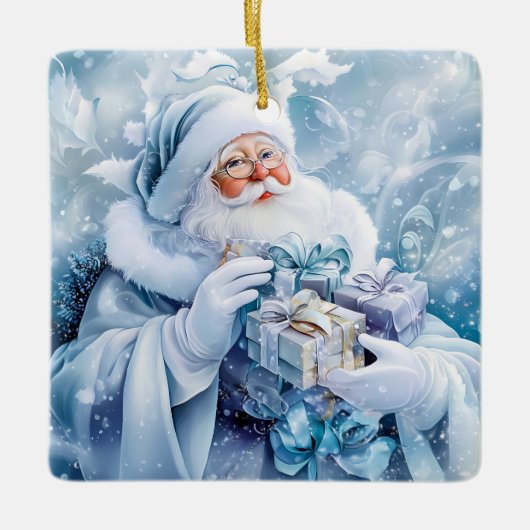 Blue Winter Ornament (Voorkant)