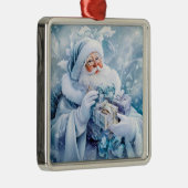 Blue Winter Ornament (Rechts)