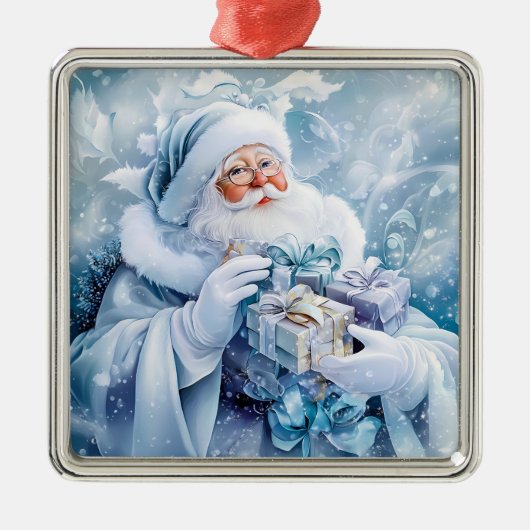 Blue Winter Ornament (Voorkant)