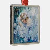 Blue Winter Ornament (Rechts)