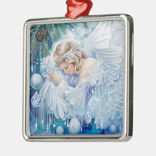 Blue Winter Ornament (Links)