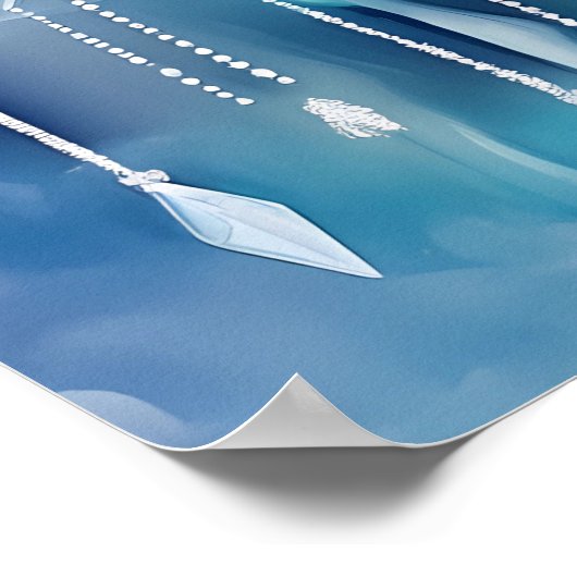 Blue Winter Poster (Hoek)
