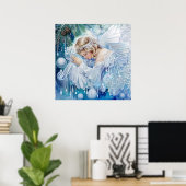 Blue Winter Poster (Thuiskantoor)