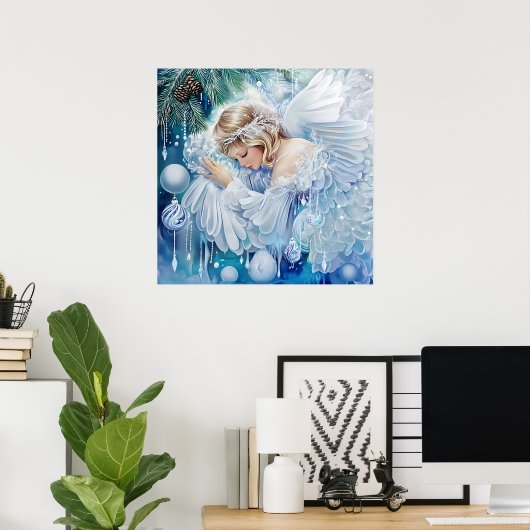 Blue Winter Poster (Thuiskantoor)