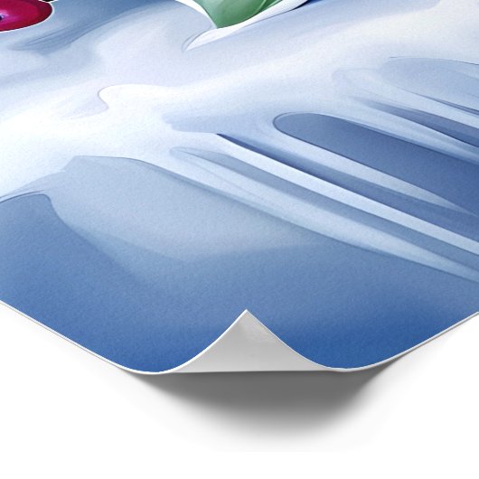 Blue Winter Poster (Hoek)