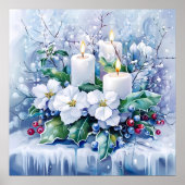 Blue Winter Poster (Voorkant)