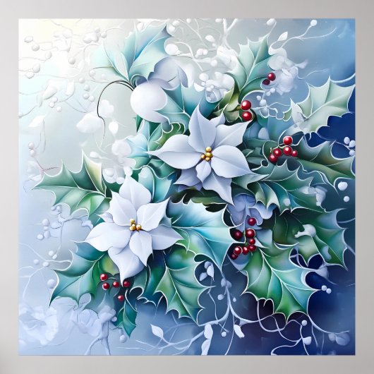 Blue Winter Poster (Voorkant)