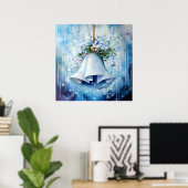 Blue Winter Poster (Thuiskantoor)