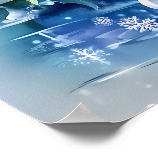 Blue Winter Poster (Hoek)
