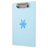 Blue Winter Snowflake Klembord (Links)