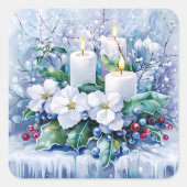 Blue Winter Stickers (Voorkant)