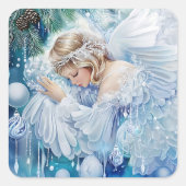 Blue Winter Stickers (Voorkant)