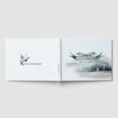Blue Winter Wonderland Weddenschap Gastenboek (Volledig)