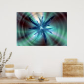Blue Wisdom Poster (Keuken)