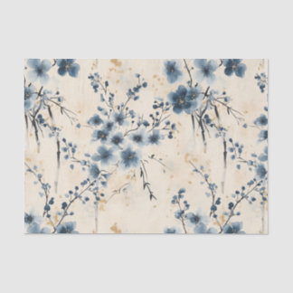 Blue Wisteria Decoupage Tissue Paper Tissuepapier