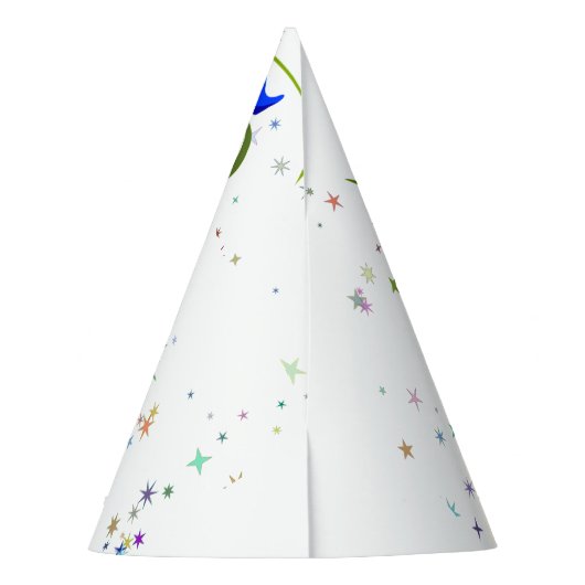 Blue Wizard Herfst Pumpkins Party Pet Feesthoedjes (Achterkant)