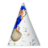 Blue Wizard Herfst Pumpkins Party Pet Feesthoedjes (Rechts)